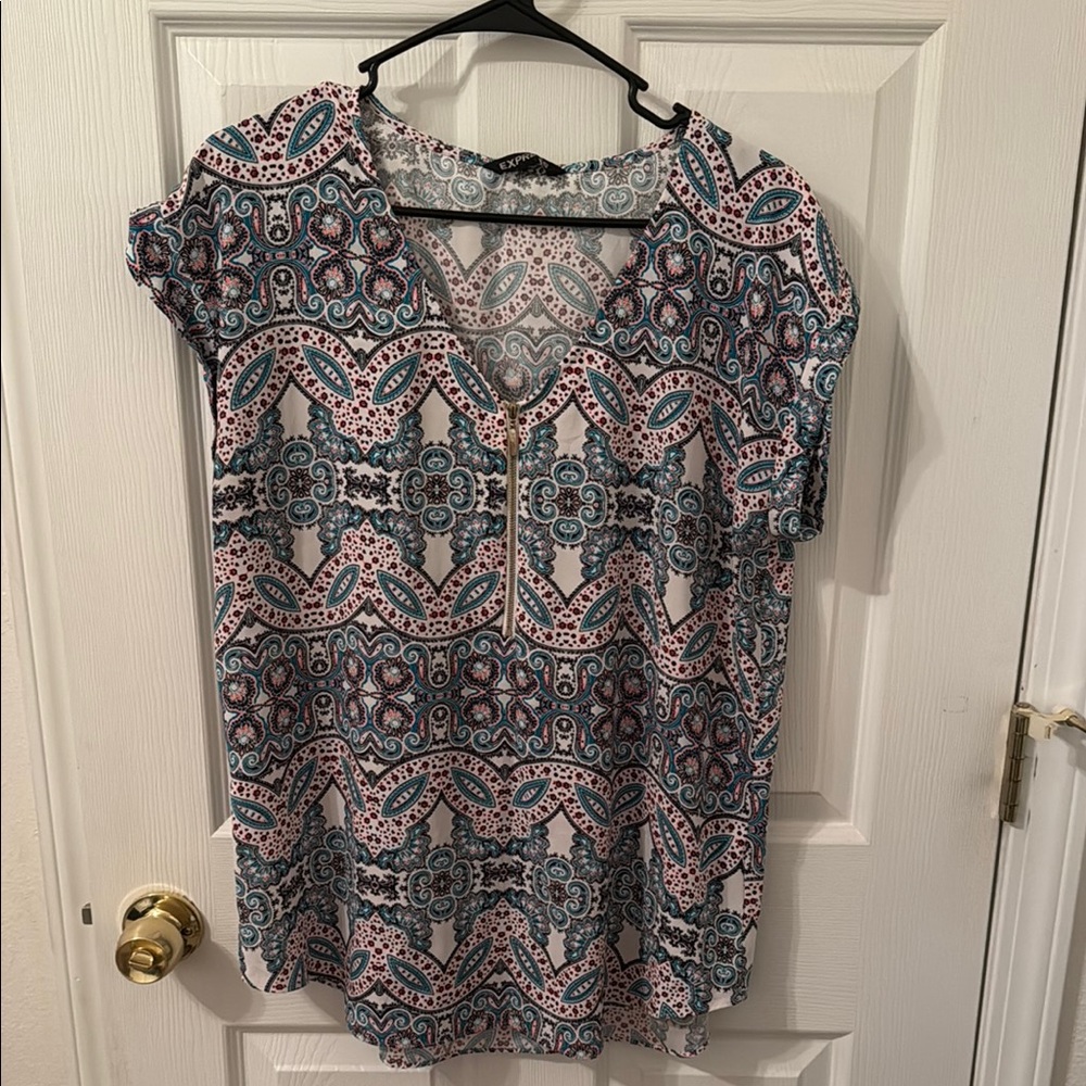 Patterned Women's Top